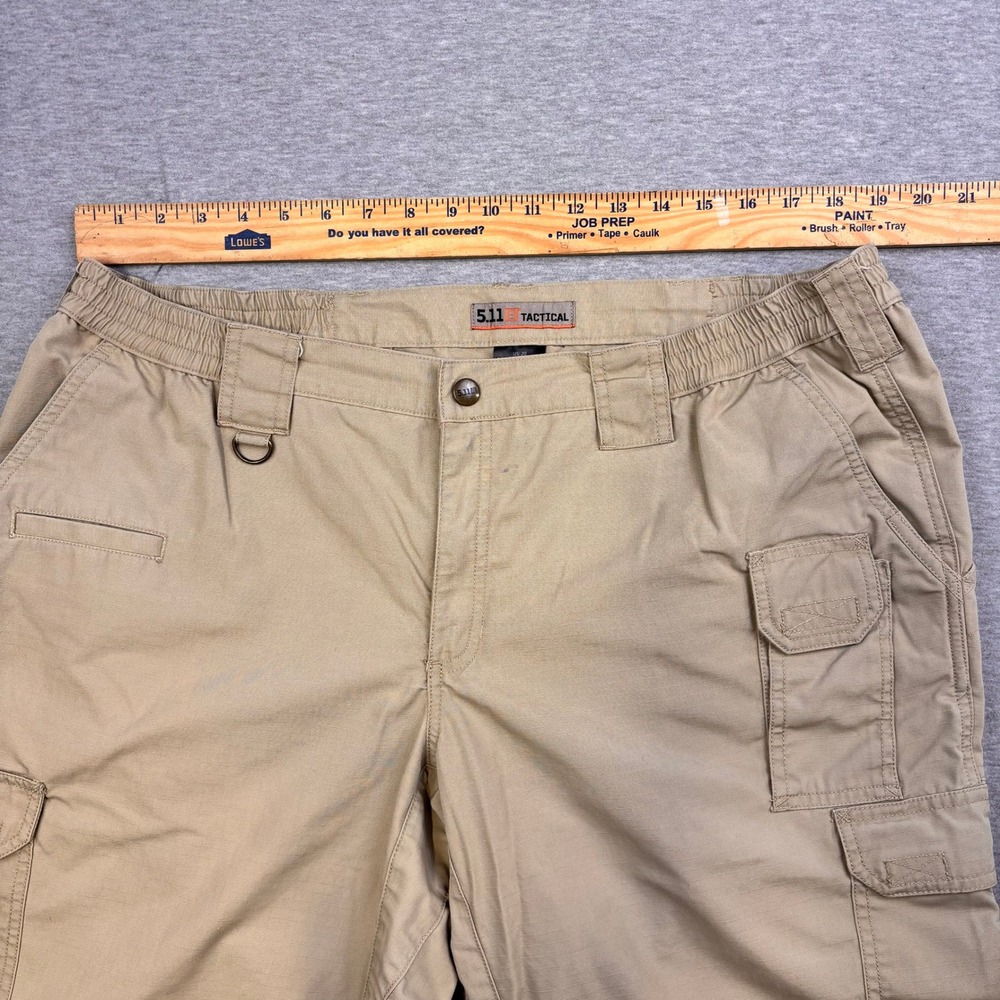 5.11 Tactical Womens Taclite Pro Cargo Pants Tan Khaki Size 20 Long (38 x 33) - Picture 4 of 7